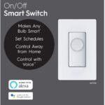 C by GE On/Off 4-Wire Button Style Smart Switch
